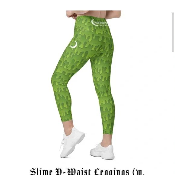 Green Slime Sports Bra - Picture 2 of 4